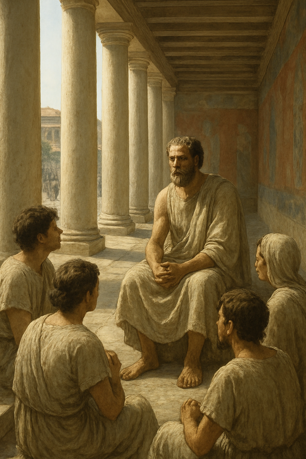 Zeno of Citium: discipline, virtue, and the strengthening of community through individual character