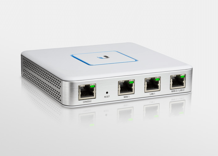Unifi Security Gateway (USG) Fiber7 Speedtest  1 Gbit/sec